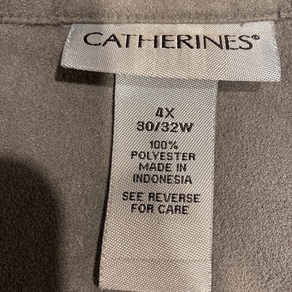 Z womens Catherine’s button down plus size shirt 4X. EUC - Picture 3 of 3